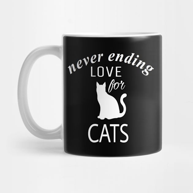 never ending love for cats by artline